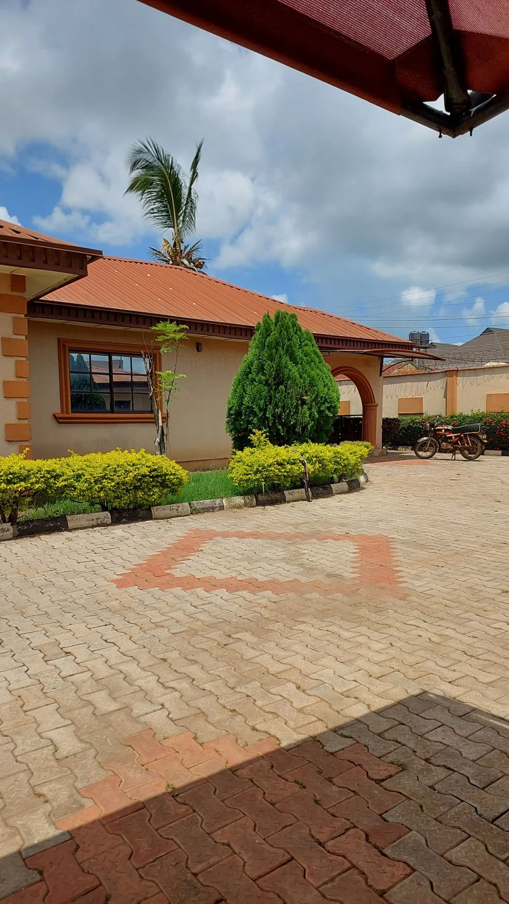 Original Gen. IB Residence exterior and courtyard